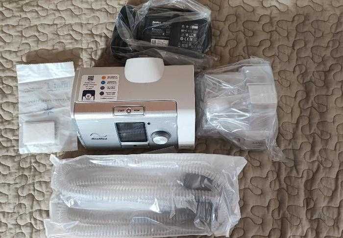 Bipap Resmed Aircurve 10 ST  + Umidificator+furtun+Masca