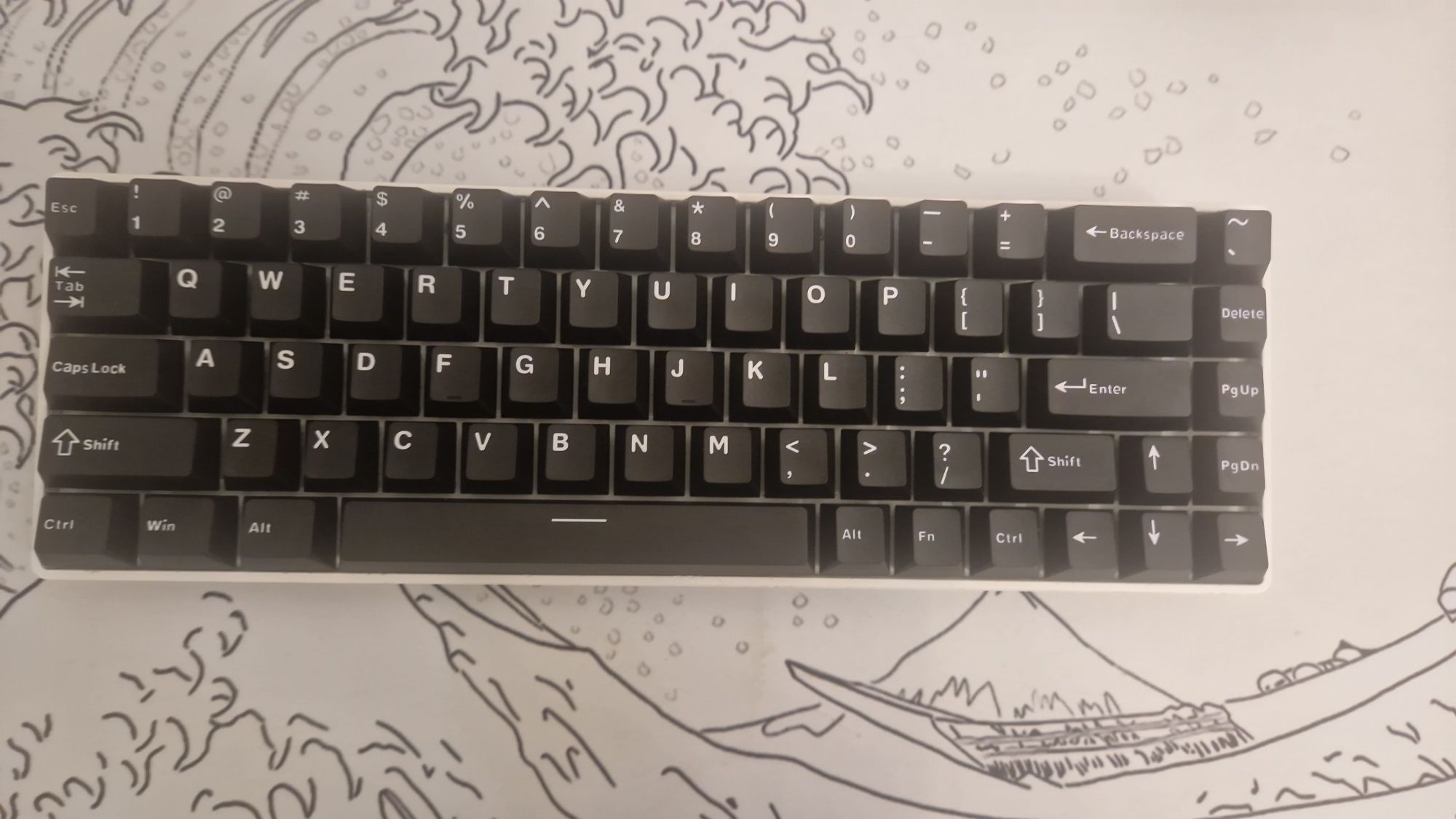 Custom клавиатура за игри и писане