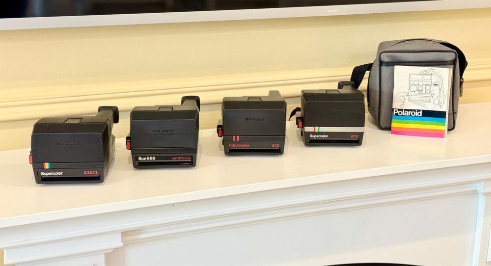 Colectie Aparate FotoVintage Anii 60/80 Kodak/Agfa/Smena/Vilia/Beiret