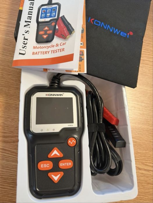 Konnwei KW650 - tester acumulator