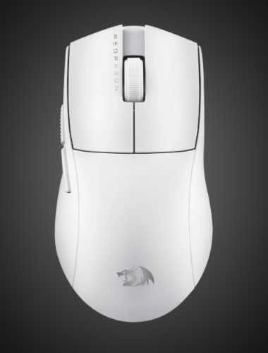 Игровая беспроводная мышь компьютерная Redragon K1NG 4K PRO WHITE