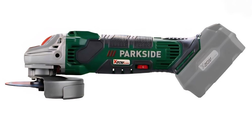 Polizor unghiular/ flex cu acumulator 20V 4Ah si incarcator PARKSIDE