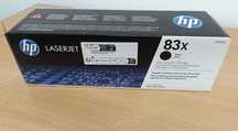 Оригинальный картридж HP LaserJet увеличенной емкости CF283X 83X