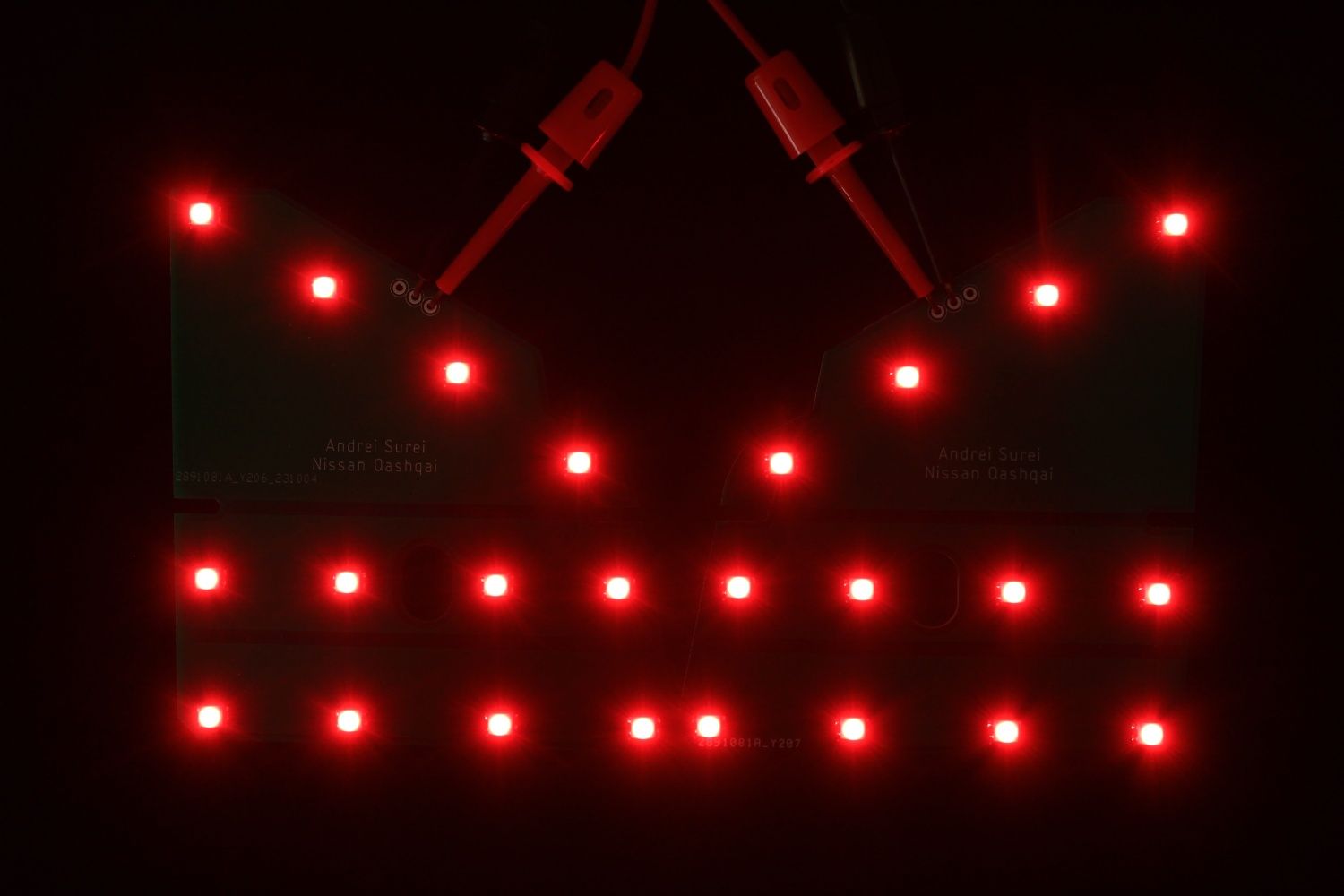 Placă/plăcuțe/pcb stop/stopuri led Nissan Qashqai J10