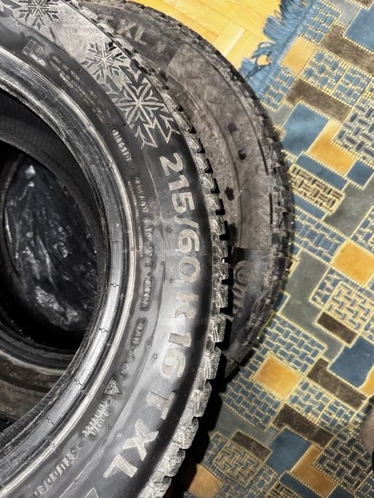 Продам шины зимние шипами