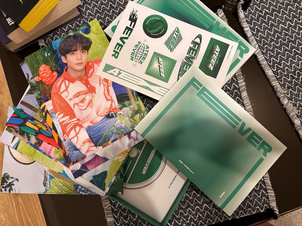 Album Ateez verde