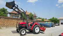 Японски трактор Mitsubishi MTR250, товарач, фреза, 4x4, 25 кс, АграБГ