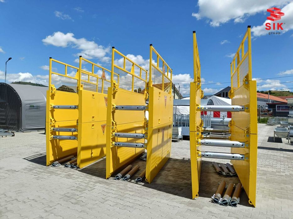 Produs nou – Scut / Sprijiniri pentru șanțuri și lucrări de canalizare