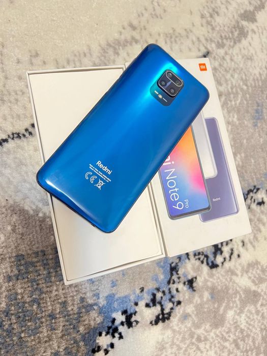 Redmi note 9 pro 6+2/128 Gb kar dak bor