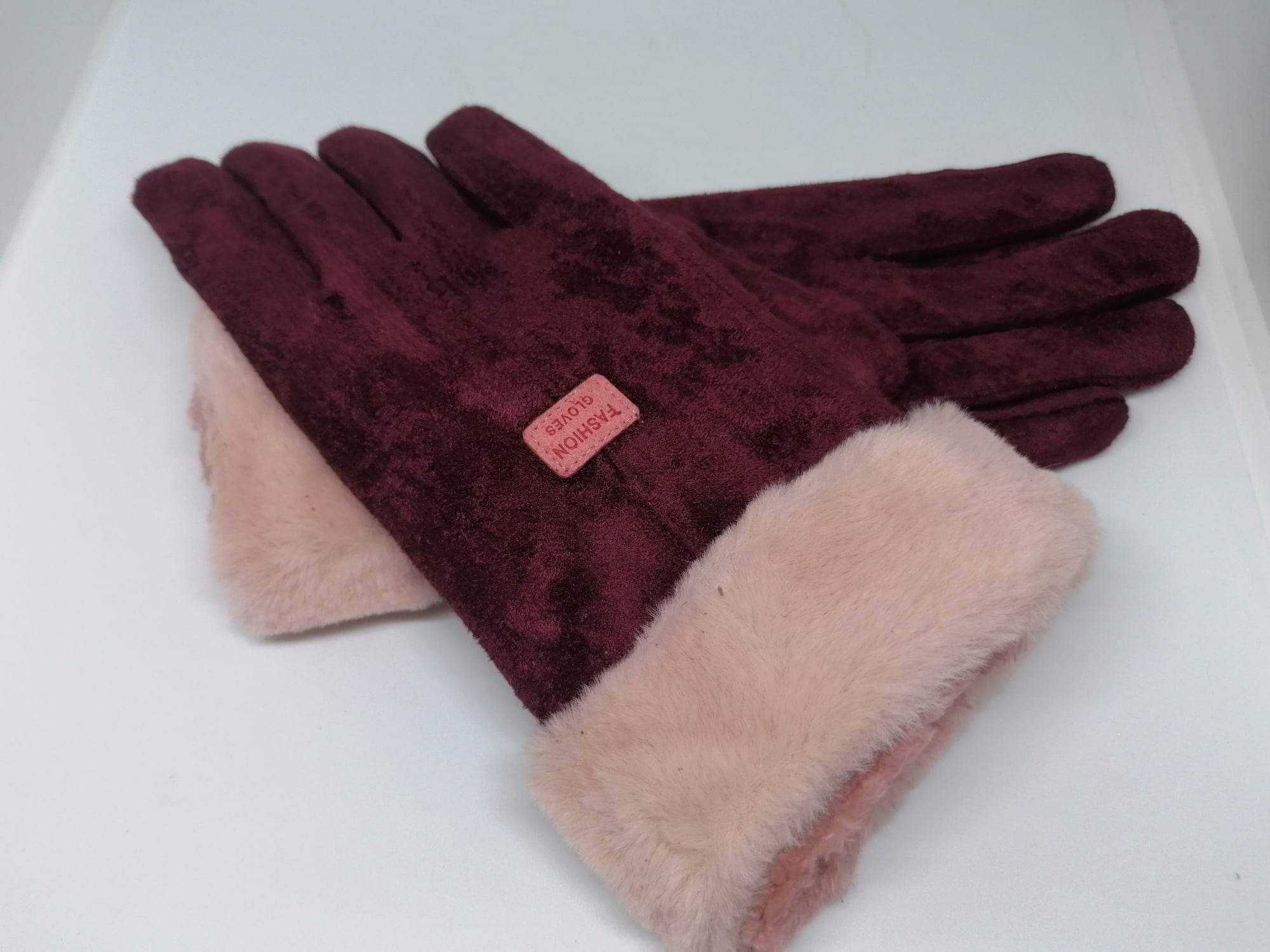 Дамски ръкавици с пръст за сензорен екран 7 цвята