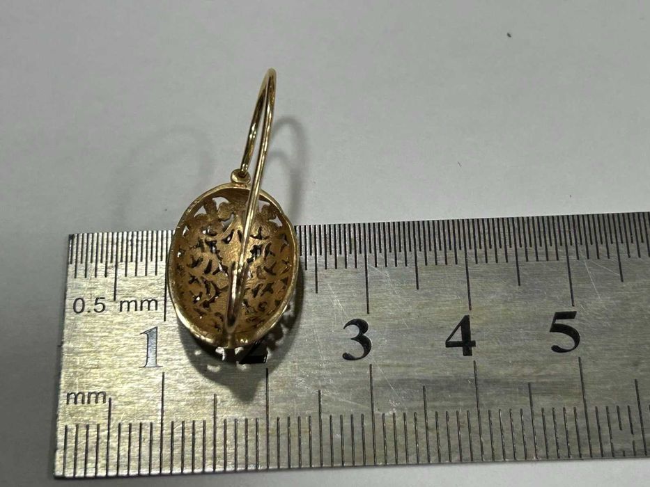 Златни обеци 14 К 585 / 3,92 гр.