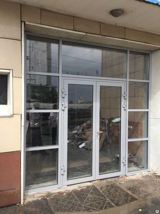 Витражи алюменовый пластиковые Алматы