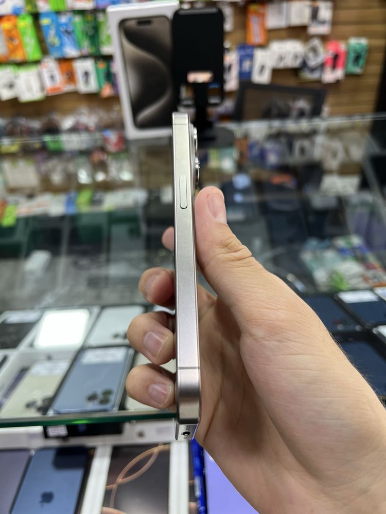 Iphone 15 Pro 128gb 89% Dual sim Titan - Naqd va halol nasiya savdoga