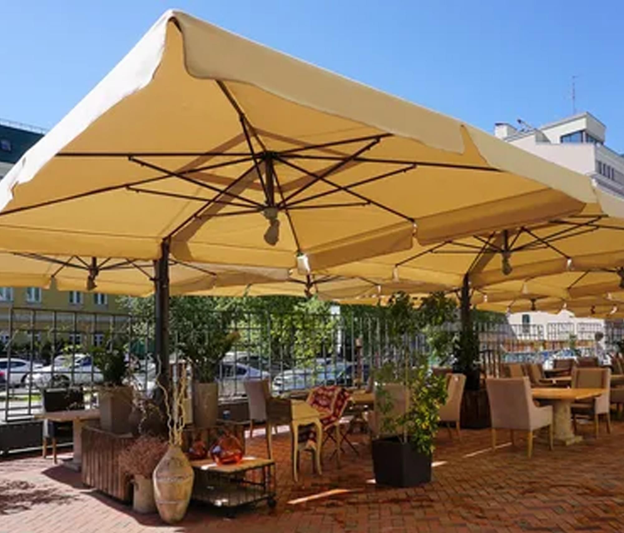 Зонты для Ресторанов, Кафе, Туристических Баз. Коммерческие Уличные
