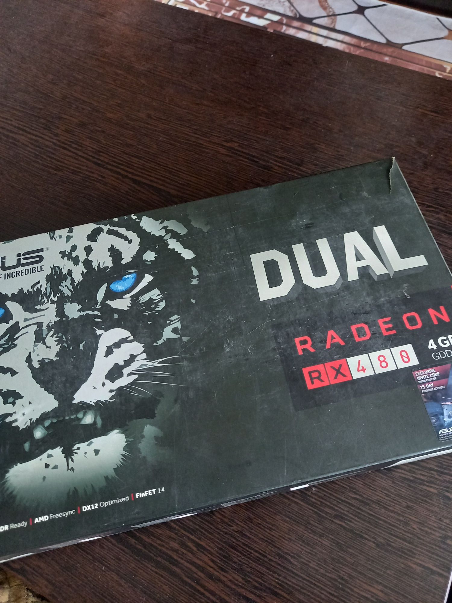 Водеокарта rx 480