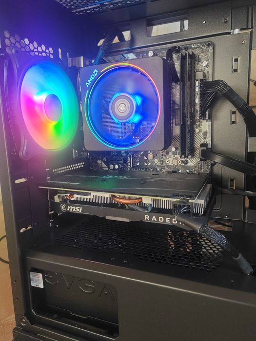 Pc gaming nou wifi/ryzen 5 4.4 ghz/16gb ram/rx6600 8g d6/ssd 512gb