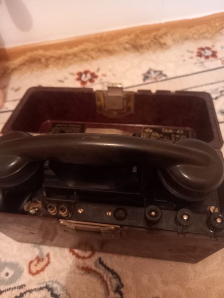 Старый телефон 1941г и ордеры