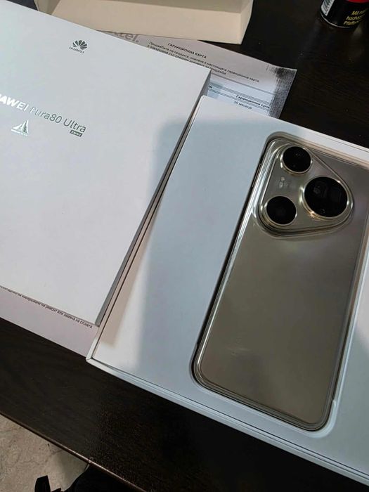 Телефон Huawei Pura80 Ultra Gold