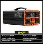 Invertor cu undă sinusoidală pură DC 12v 24v AC 220v 5000w