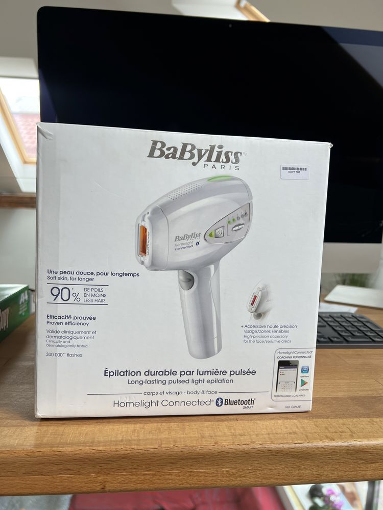 Babyliss epilator IPL cu lumina intensa pulsata