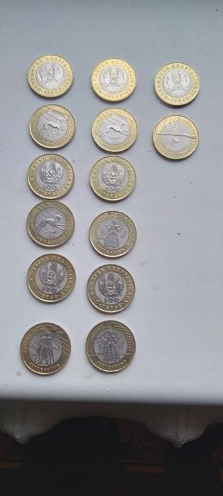 Коллекциялық 100 теңгеліктер сатылымда