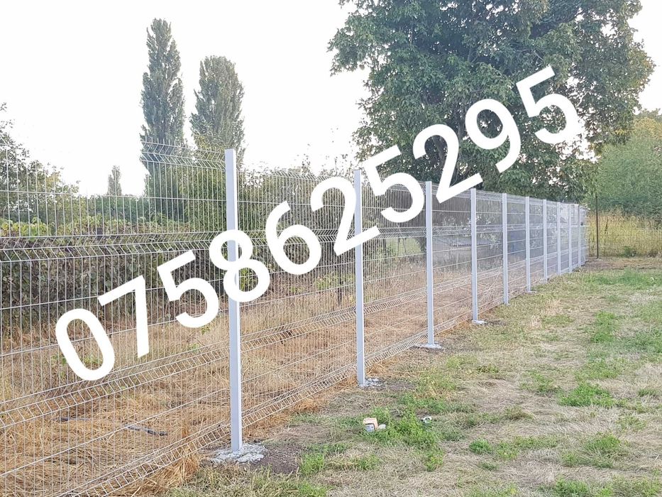 Gard , porti ,  gard zincat / plasa gard / imprejmuire