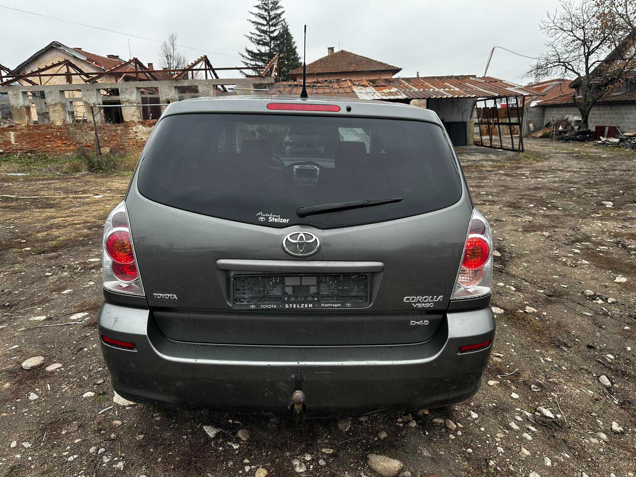 ‼️НА ЧАСТИ‼️Toyota Corolla Verso 2.2 177к.с 2007г 
НОВ ВНОС