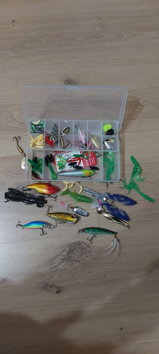 Чисто нови примамки блесни клатушки, спининг риболов, щука,кефал