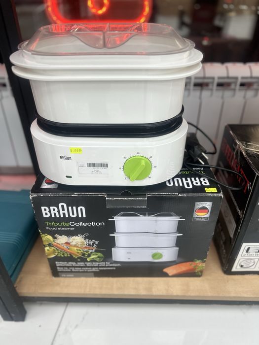 Пароварка Braun/ Момышулы 23 Рассрочка 0-0-12