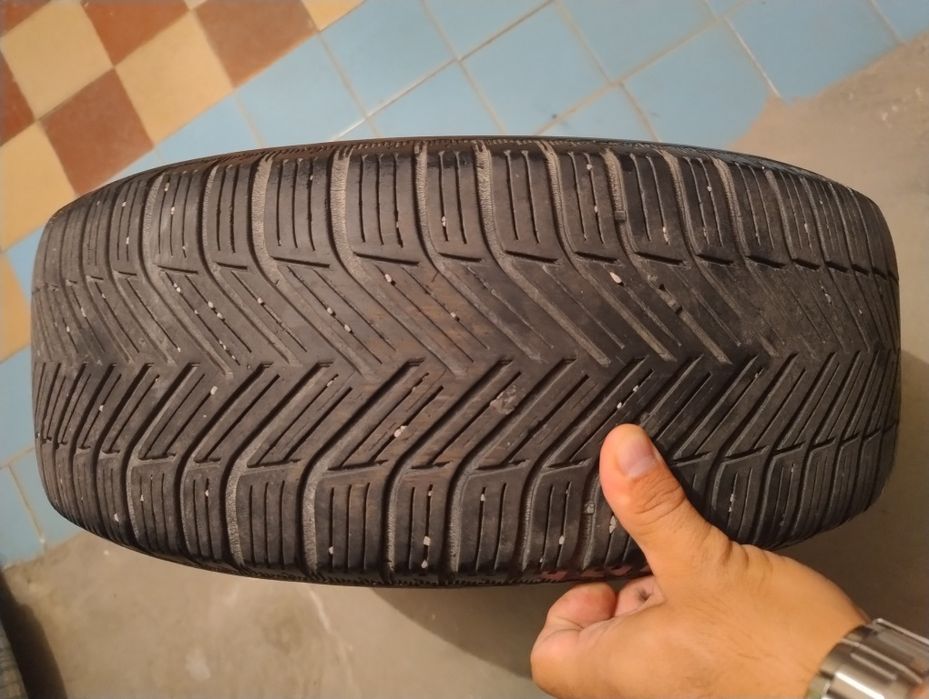 4 jante de tabla pentru Opel Astra J cu anvelope Michelin de iarna 205