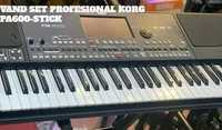 Vând SET Profesional KORG-PA600