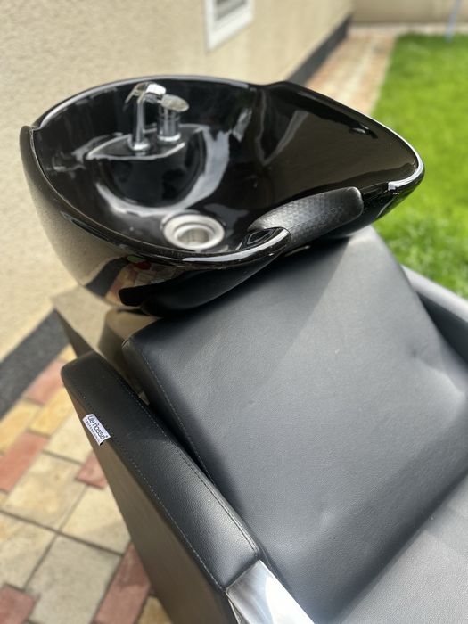 Scafa frizerie unitate de spalare coafor, bazin ceramic flexibil