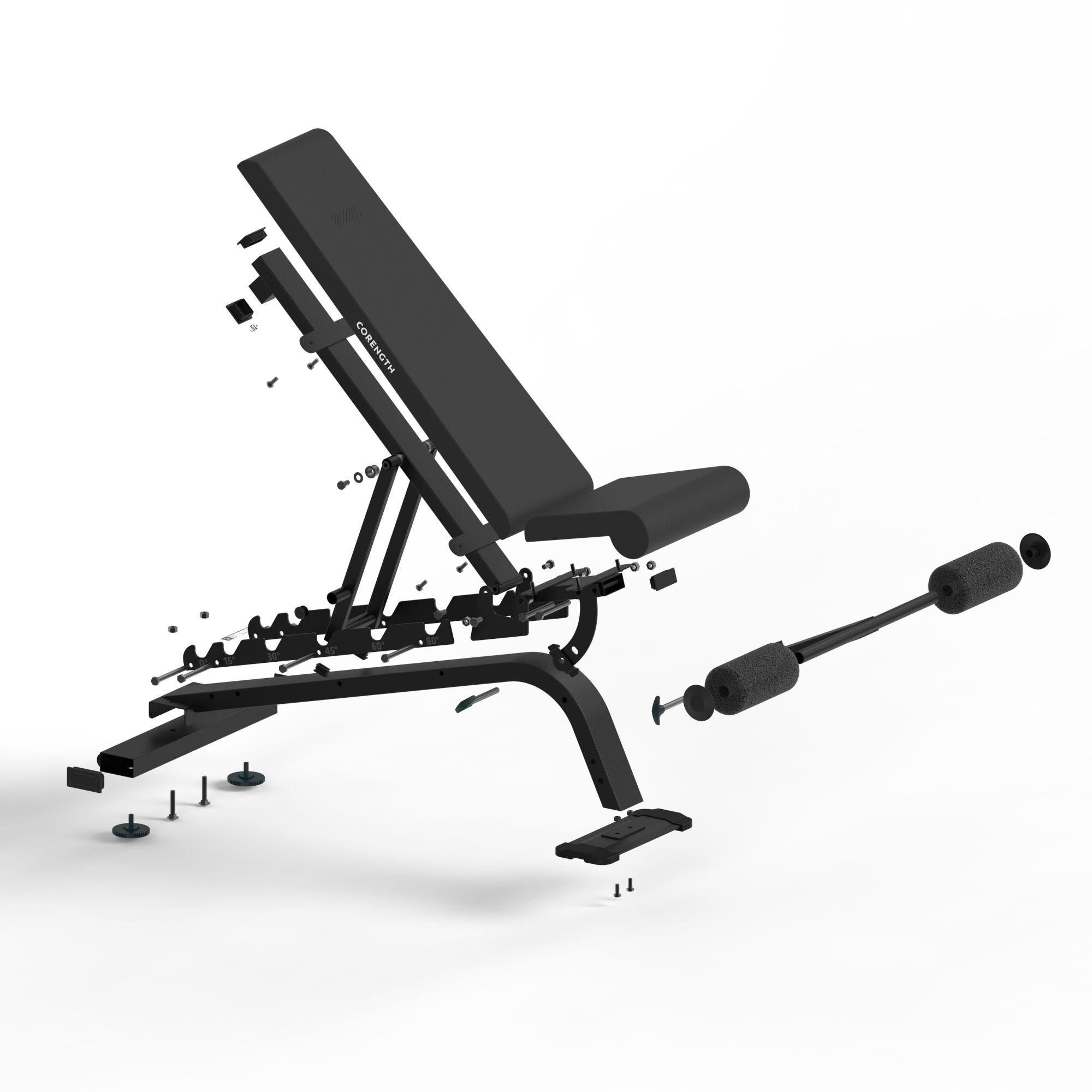 Bancă bodybuilding 900 cu - produs resigilat - (SecondHand) Decathlon