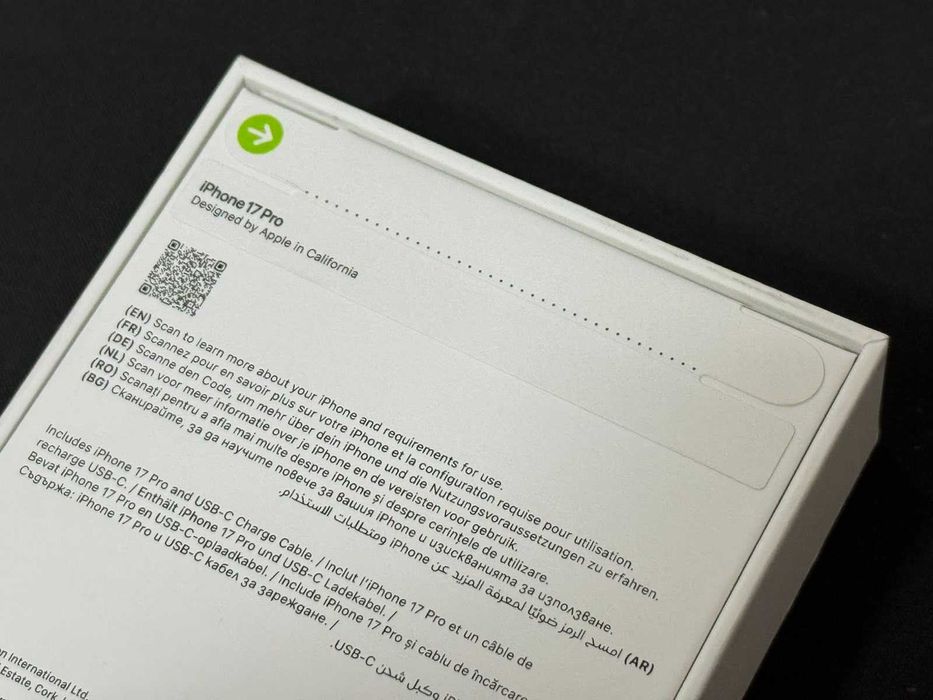 Неразпечатан с гаранция! Apple iPhone 17 Pro 512GB