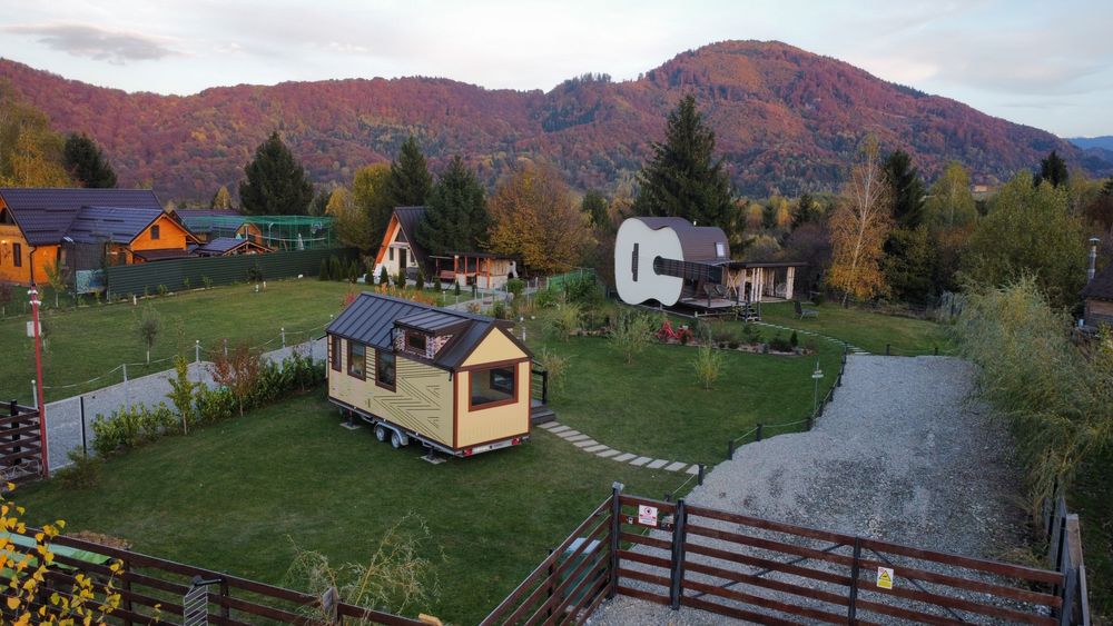 Casa mobila din piese Lego