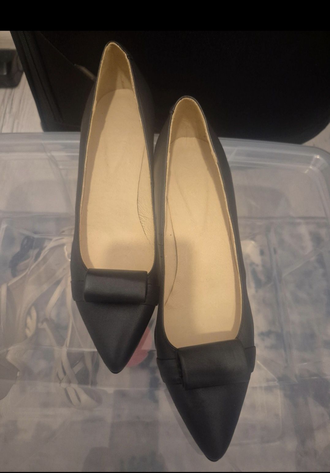 Pantofi negri office, 38