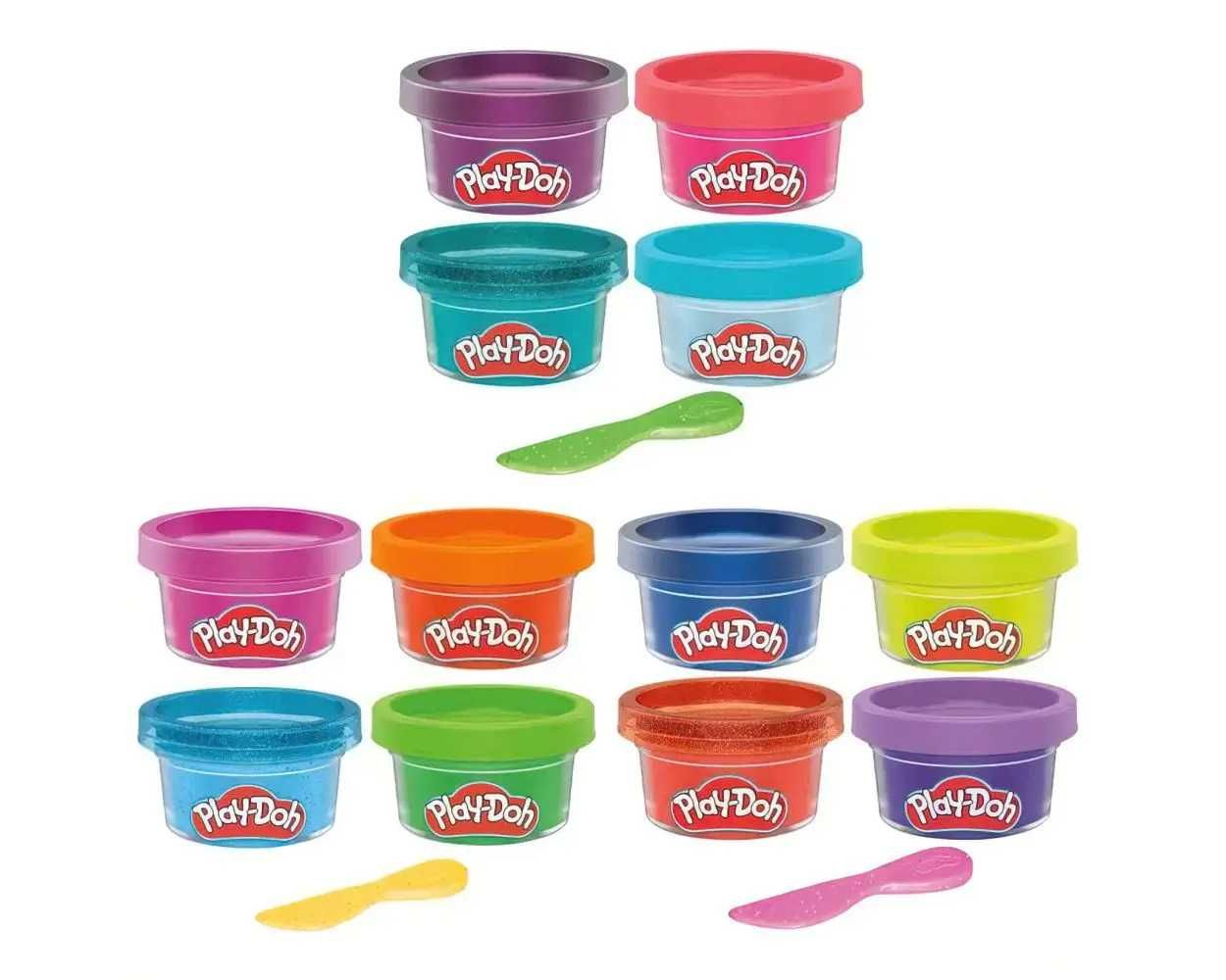 НОВ Мек пластелин PLAY DOH Динозавър Жаба Моделин ОРИГИНАЛЕН