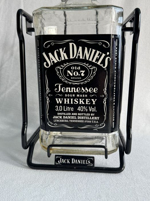 Люлка, Бутилка от Уиски JACK DANIELS (Джак Даниелс) 3L