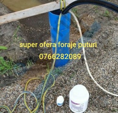 Foraje puțuri apă