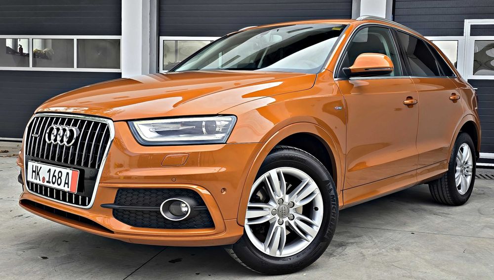 AUDI Q3 3 X S-LINE Quattro 4x4 S-Tronic Automat 2014 180000KM
