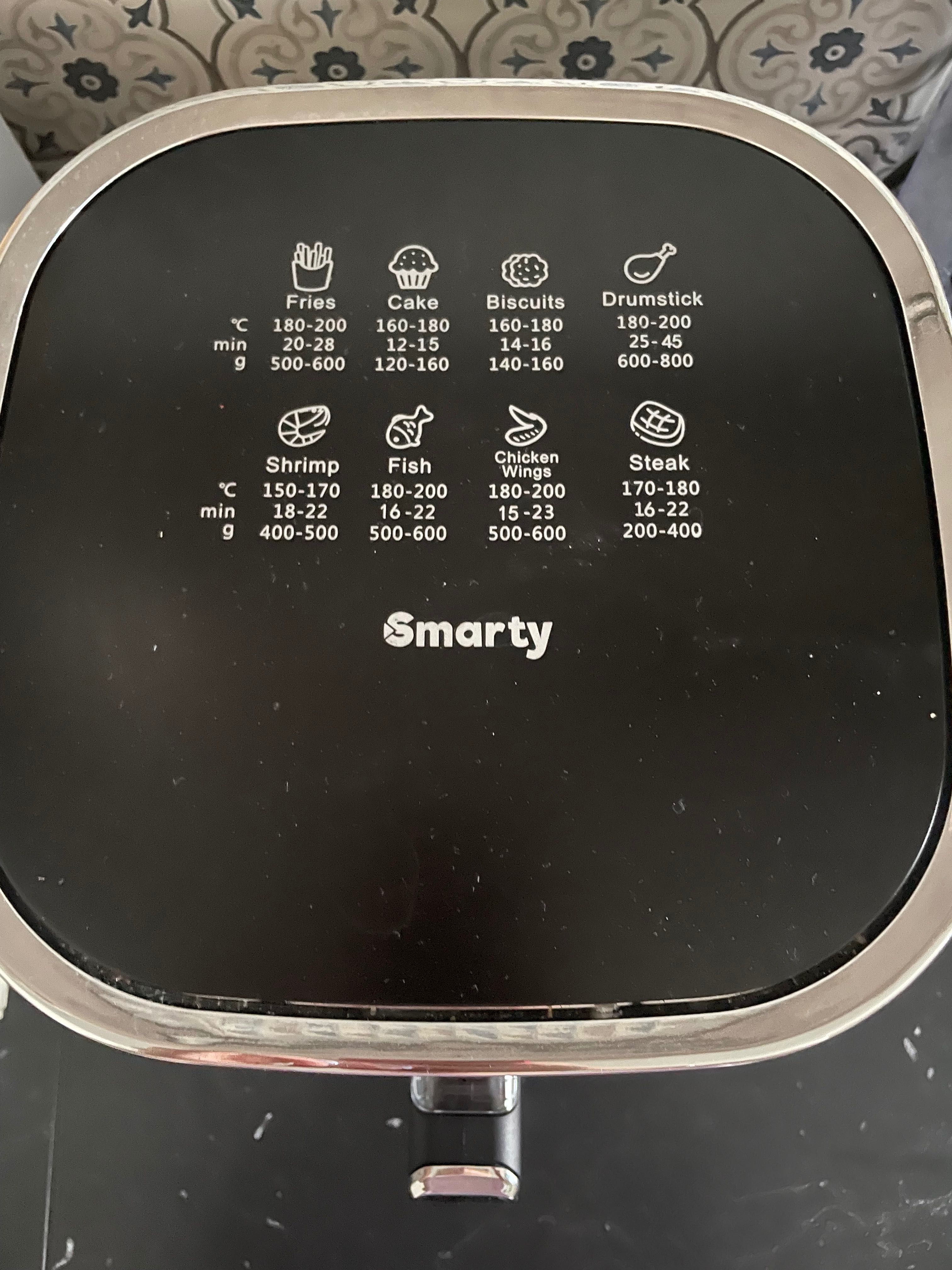 Friteuza fara ulei Smarty Airfryer Bio-Fry