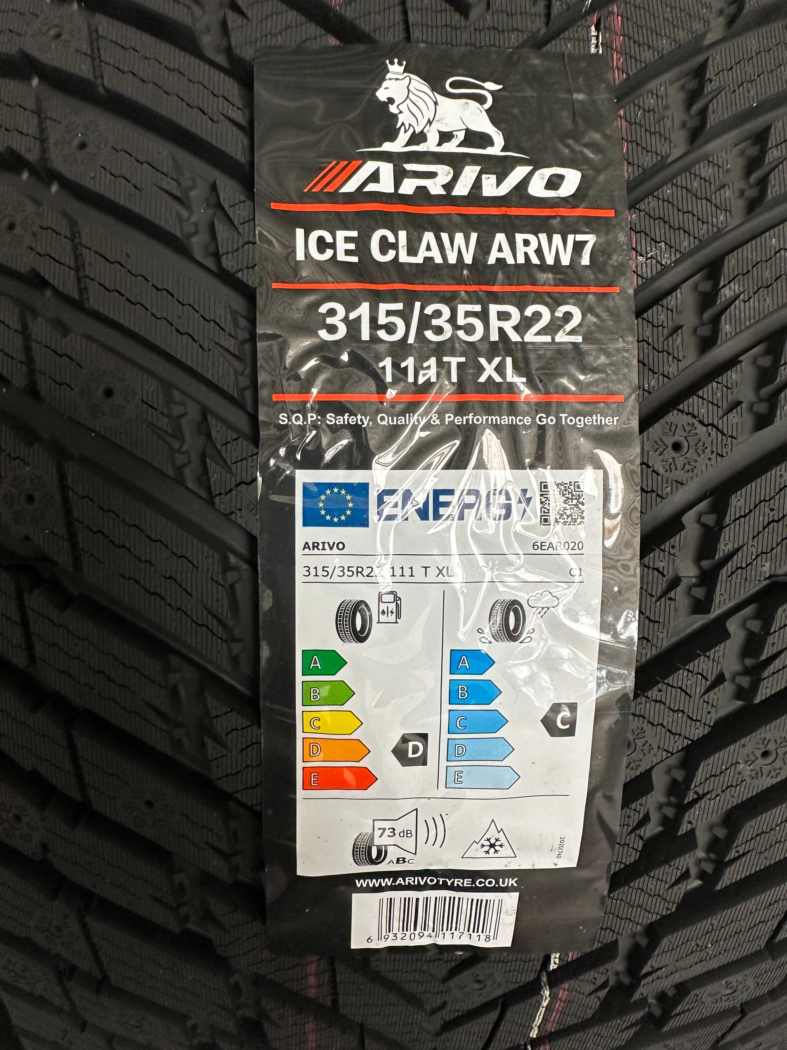 Нови Зимни Гуми Arivo Ice Claw Arw 7 315/35R22 111T Xl Нов Dot