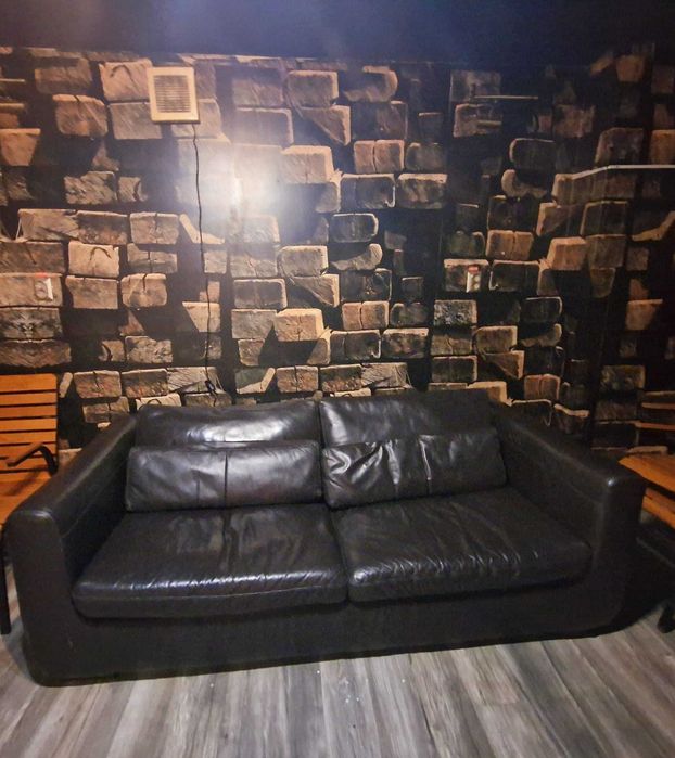 Vând canapea piele naturală -oraș Aninoasa, HD