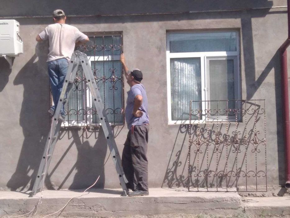 РЕШЕТКИ на окна Kovka перила Навес ограда козырек ришотка panjaralar