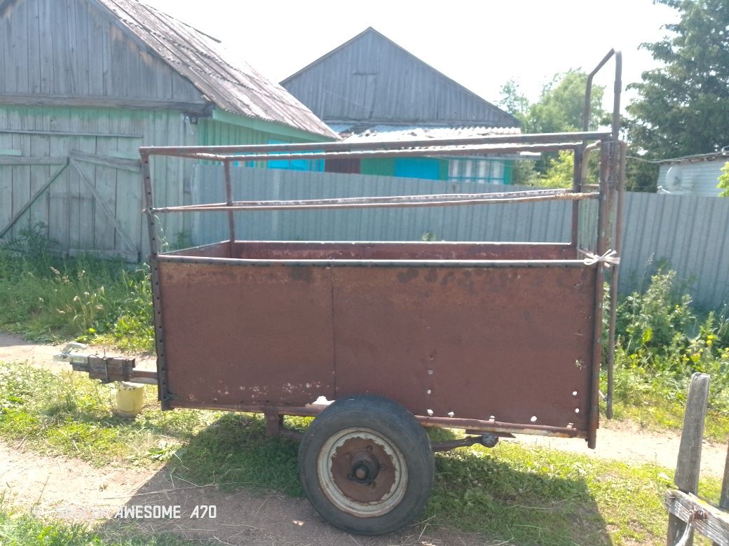 Продам коневозку самодельный состояние рабочее