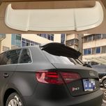 Audi A3 S3 RS3 лип спойлер багажник lip spoiler abt ауди а3 с3 рс3