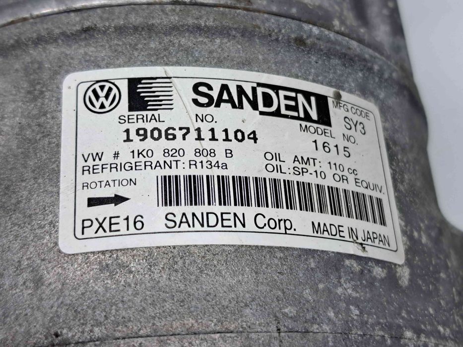 Compresor clima  Volkswagen Touran (1T3) [Fabr 2010-2015] 1K0820808B 2