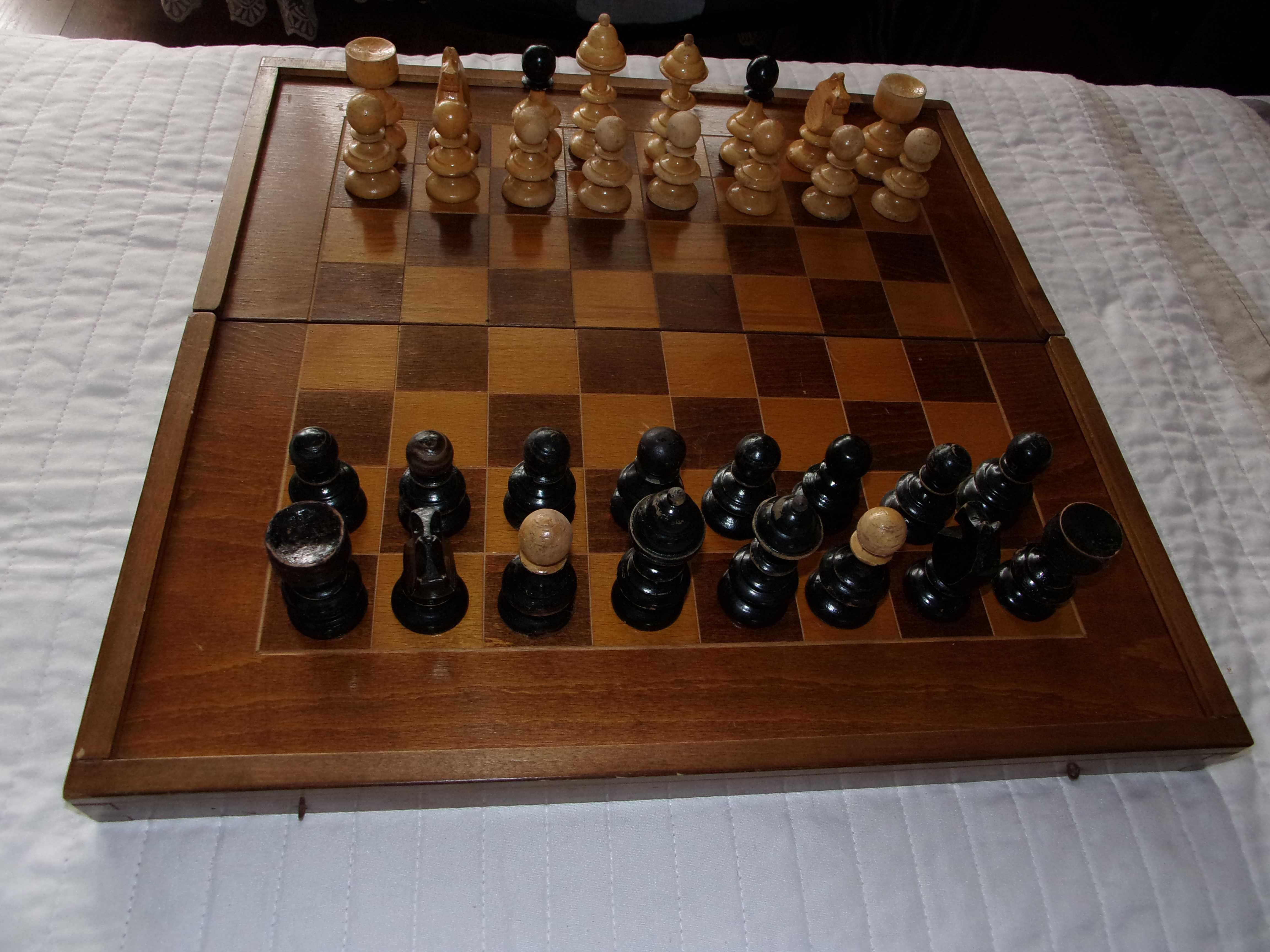 Sah si Table cu cutie anii 70-80