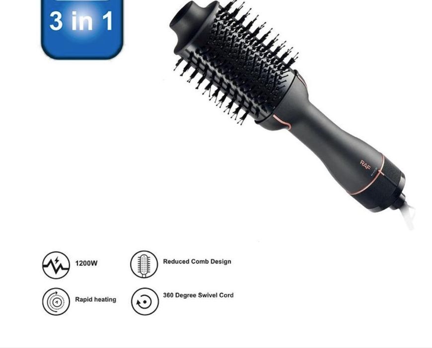 Електрическа четка за изправяне, къдрене и оформяне