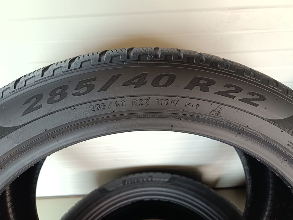 4бр зимни гуми спорт пакет 285/40/22/325/35/22/Pirelli scorpion winter